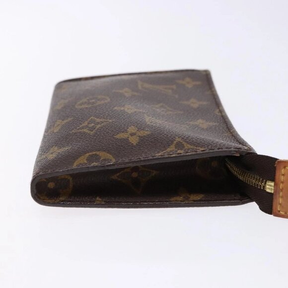 LOUIS VUITTON Monogram Bucket PM Accessory Pouch LV Auth ti3382 - Picture 3 of 16